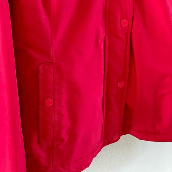 Red Hollister All Weather Jacket with Hood Small - Picture 2 of 11